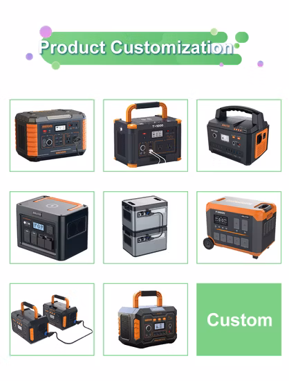 Sugineo 1000W 1089wh 300000mAh Ternary 21700 Lithium Battery 240V/50Hz Pd100W Pd27W Wireless Charger Max 15W Portable Power Station with Fast Charging USB QC3.0