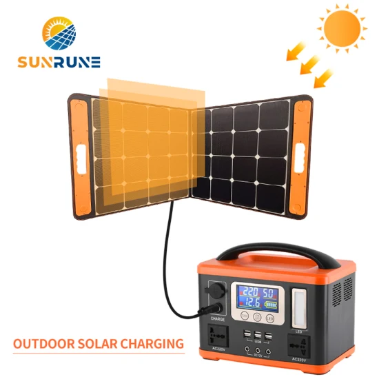 Solar Generator Powered Outlet Plug Outdoor Panels Generators Generator Portable Panel Camping Solar Power Station