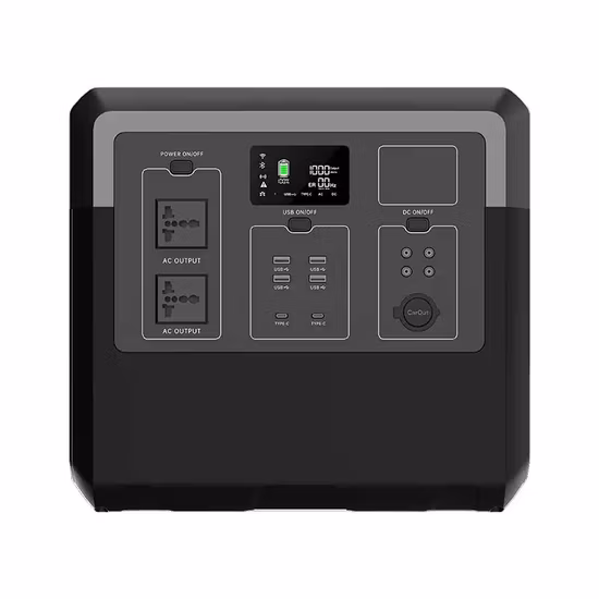 220V 230V Portable Power Station Solar Power Bank Charging 1500W Power Station