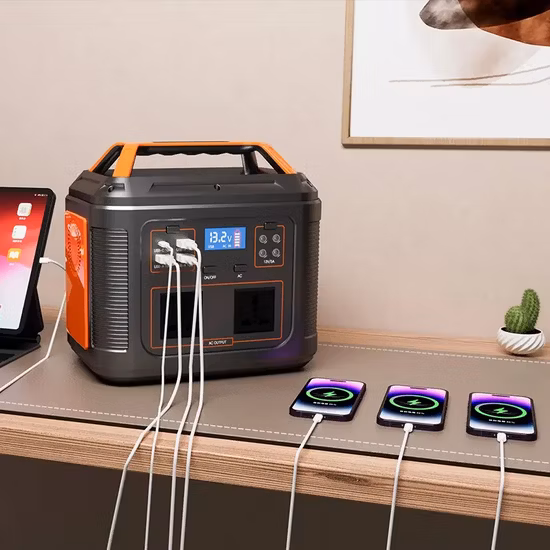 2000W 3000W Multifunctional Portable Solar Generator AC DC Lithium LFP Battery Fast Charge Power Supply Mobile Power Bank
