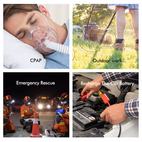 Solar UPS 230V Portable Power Station Multi-Function Energy Storage 500W 1000W Portable Power Station