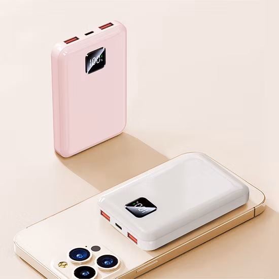 portable Power Bank Super Fast Charge Mini Power Bank with 20000mAh Wholesale Power Bank Customized Logo