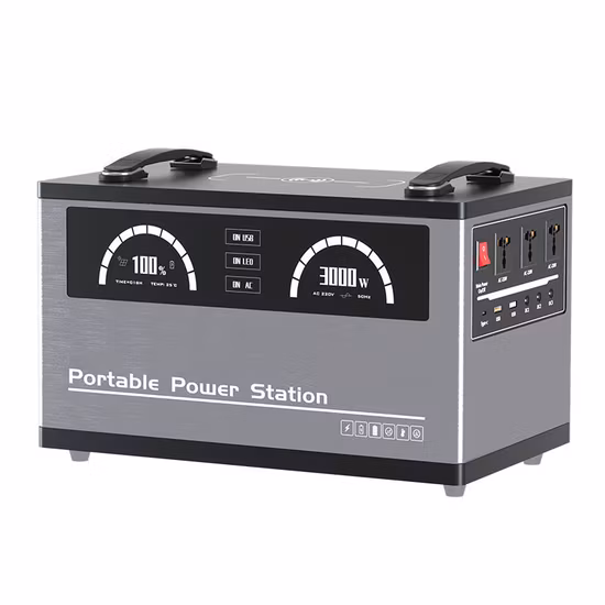 1200W LiFePO4 Battery Fast Charging Outdoor Portable Power Station